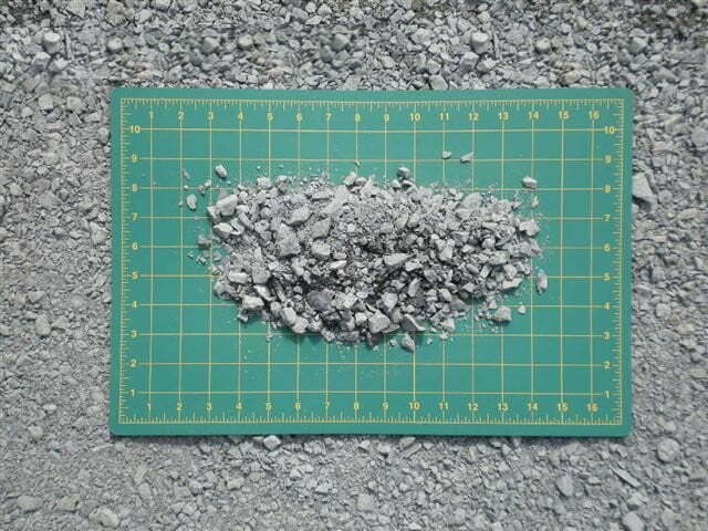 rock on green mat 3/4"-0 three quarter minus gravel ¾- eagle creek rock products